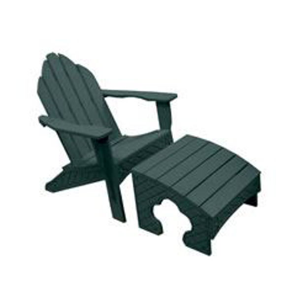 Picture of Eagle One - Adirondack Chair with Footstool