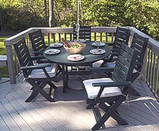 Picture of Poly-Wood Captain 7 pc. Dining Set