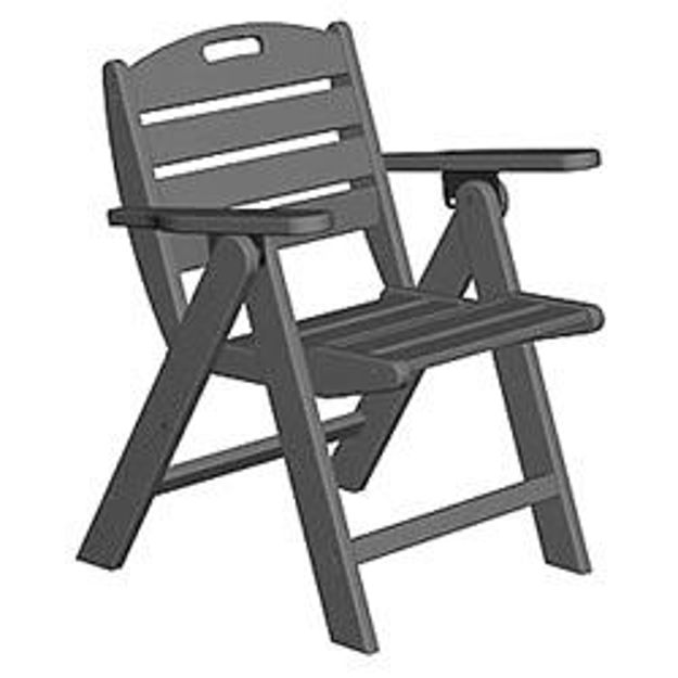 Picture of Poly-Wood Nautical Low Back Chair