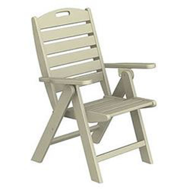 Picture of Poly-Wood Nautical High Back Chair