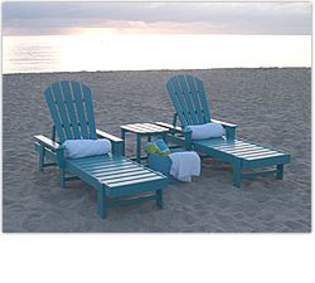 Picture of Poly-Wood South Beach Shell Back Chaise