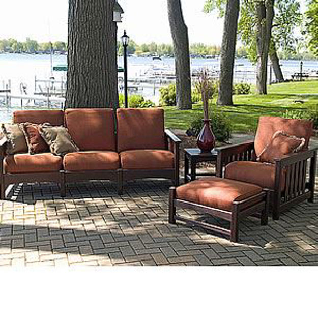 Picture of PolyWood 4-Piece Mission Club Deep Seating Recycled Plastic Set