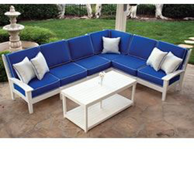 Picture of Eagle One - Newport Sectional Lounging Set With Cushions