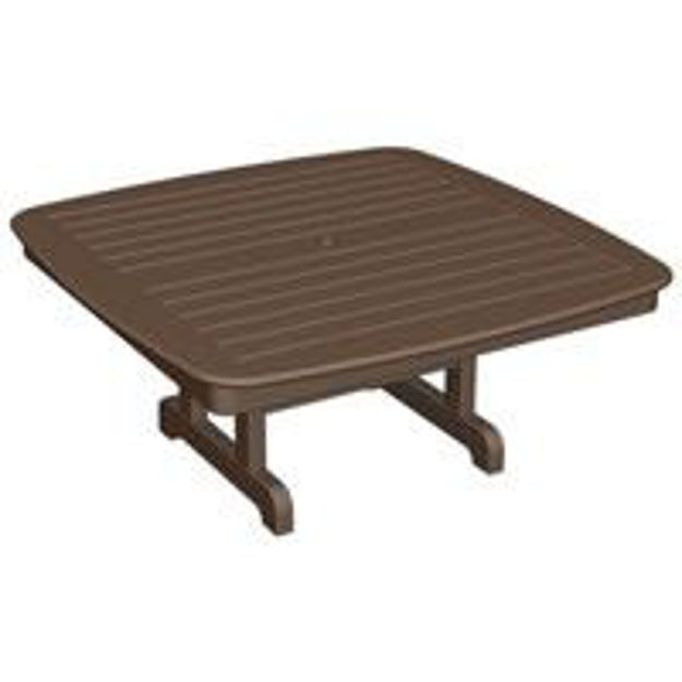 Picture of Poly-Wood Nautical 44" Square Conversation Table