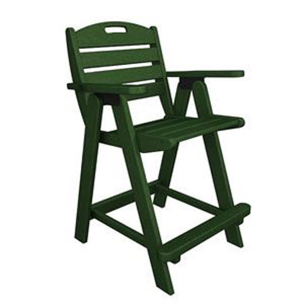 Picture of Poly-Wood Nautical Counter Chair