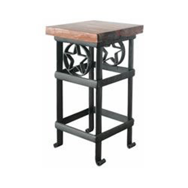 Picture of Groovystuff Lone Star Rustic Teak Plant Stand - Sm