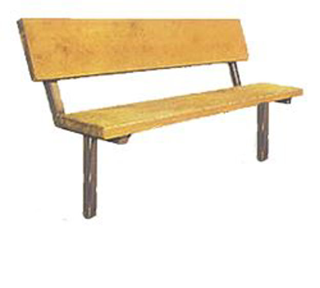 Picture of Gerber 14G Steel Stationary Park Bench Frame