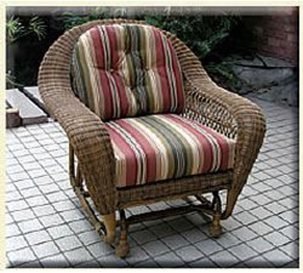 Picture of NCI - Port Royal Outdoor Wicker Single Glider