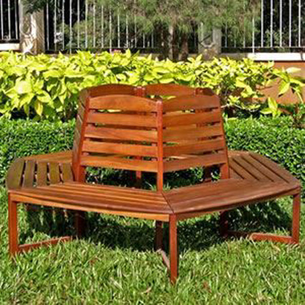 Picture of ICI- Sectional Tree Trunk Bench