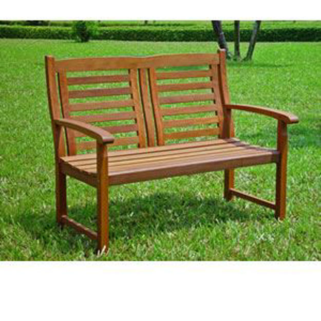 Picture of ICI- Trinidad Acacia Wood Bench