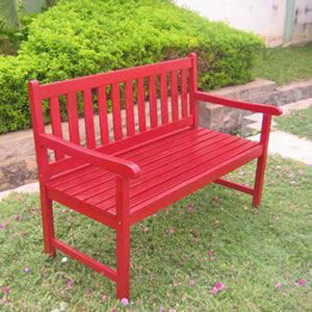 Picture of ICI- 4 Ft. Acacia Wood Bench w/UV Painted Finish
