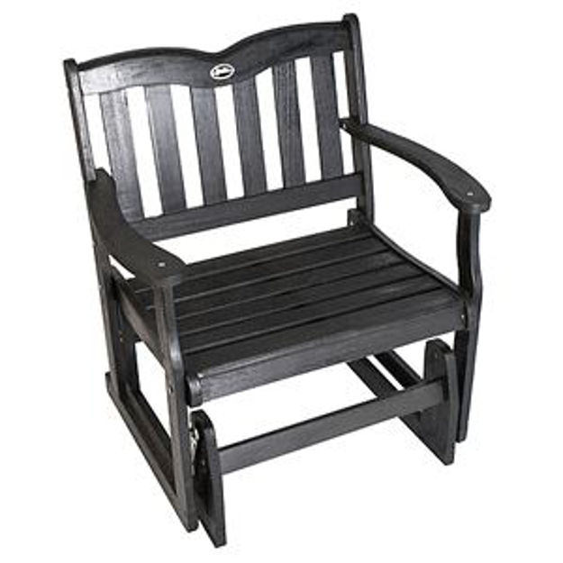 Picture of Jordan Manufacturing 1 Person Glider Chair in Black
