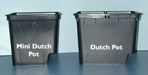 Picture of Dutch Pot w/2 elbows Black, 9"Hx12"Lx10"W