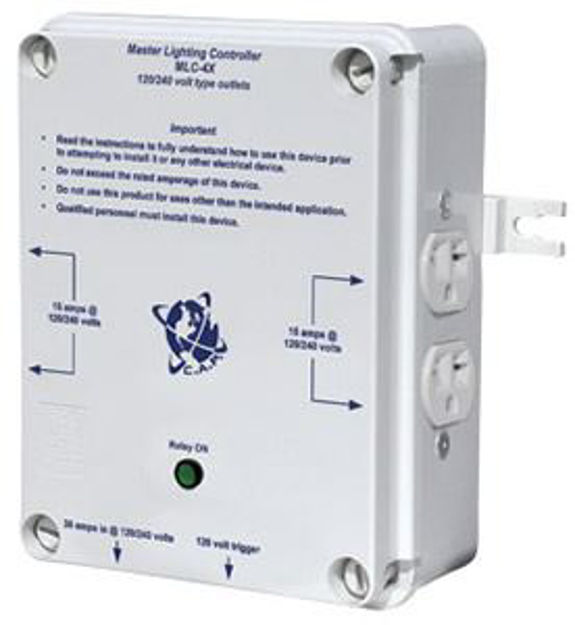 Picture of Light Controller, 30A@120/240vac w/4-120vac plugs