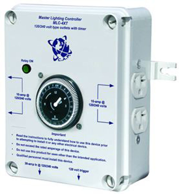 Picture of Master Light Controller, 30A@240vac, 4-240v plugs