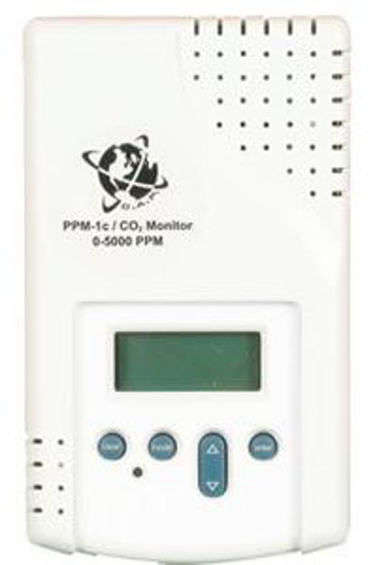 Picture of CO2 monitor w/PPM sensor for CO2-2, CO2-4 & CGC-1