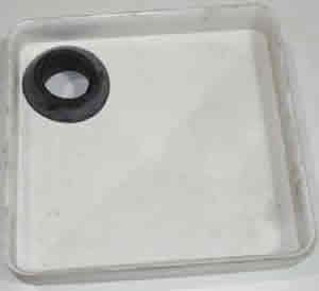 Picture of Endcap for Square AeroFlo2 Chamber - drilled