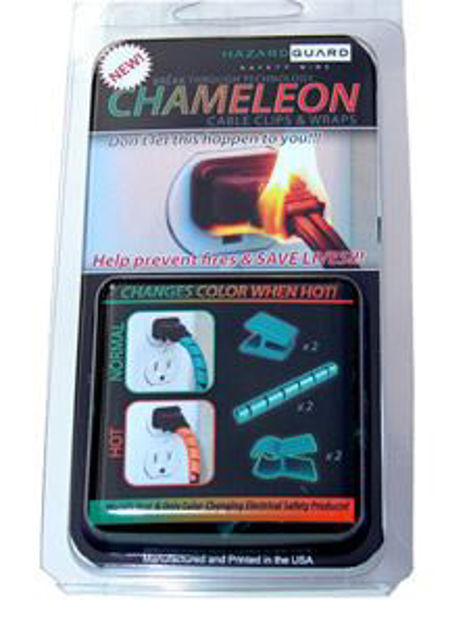 Picture of Chameleon Cable Clips & Wraps