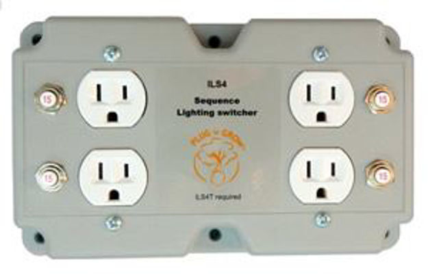 Picture of 4 Lights/Load Switcher, 240V In, 120V Out, 120V Trigger