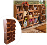 Picture of Merry Products Storage Cubby with Oil-Based Stain
