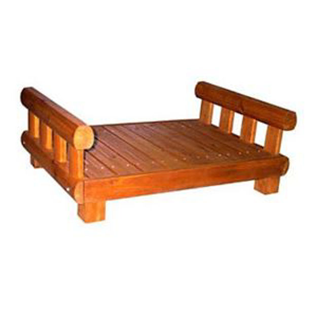 Picture of Merry Products Porch For Medium Pet Log Home