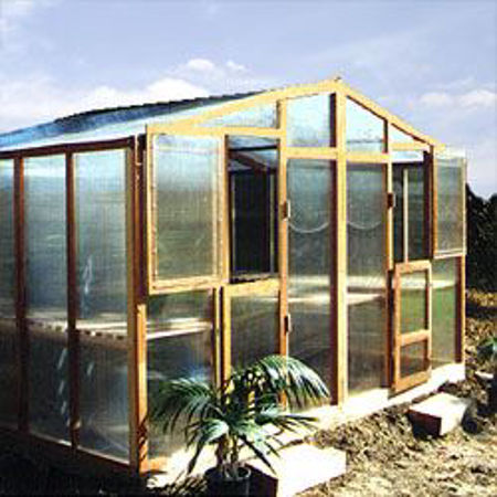 Picture for category SB Alameda 14' Redwood Greenhouses