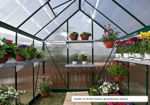 Picture of Nature Greenhouse Kit - 6' x 8' Silver HG5008