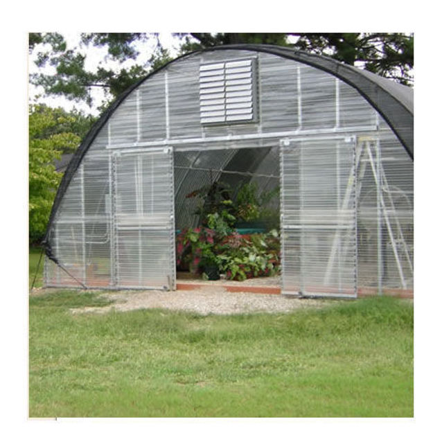 4SeasonGreenhouse. Clear View Greenhouse 30'W x 12'H x 60'L